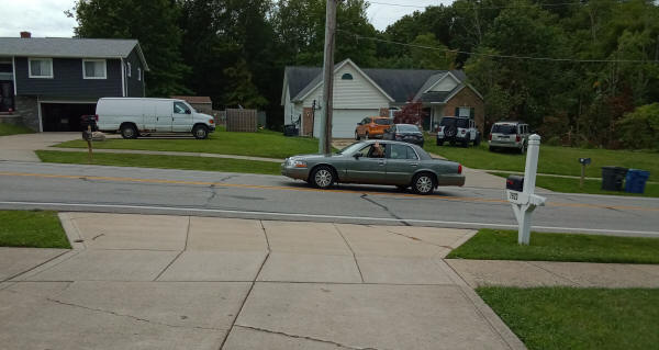 The LSE with new owner waving bye